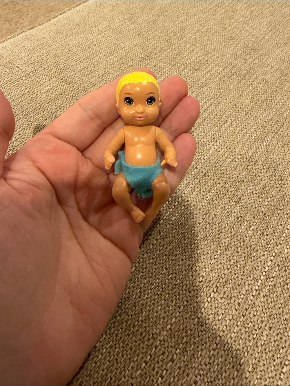 Barbie Skipper Babysitters baby doll boy
